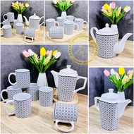 PALAZZO | FINE PORCELAIN 🇲🇾 Coffee Set / Teapot / Mug / Fine Porcelain Giacomo Tea & Dessert Set Tek