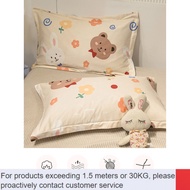 LP-8 Special 🆑Cotton Student Dormitory Pillowcase One-Pair Package Cotton Single Child Cartoon Pillow Case Latex Pillowc