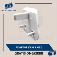 Plug Key 13A Adapter Adapter Converts Power Plug 3 to 2 Legs Traveling Umrah Malayasia UK Singapore