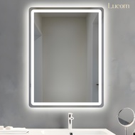 【SG seller】LUCOM 3 Colour LED Smart Mirror Wall/ Bathroom Mirror/ Wall Mirror/Bedroom Mirror/Makeup 
