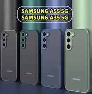 พร้มส่ง สําหรับ Samsung Galaxy A55 5G / A35 / A25 / A15 เคสโทรศัพท์มือถือ ซิลิโคนนิ่ม ใส ผิวด้าน กันกระแทก 025