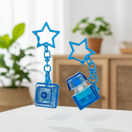 Birthday Gift: Clicky Linear Keycap Keychain  Hadiah Hari Jadi: Rantai Kunci Kekunci Linear Clicky