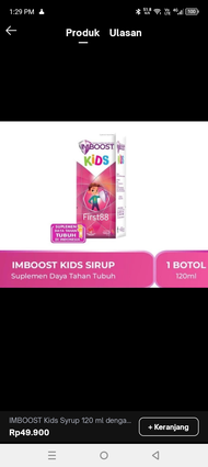 Imboost Syrup Kids 120ml