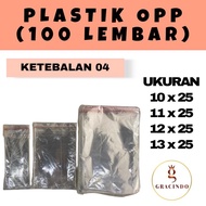 100 SHEETS OPP PLASTIC/ 04 SCARF HEADSCARF 10x25 11x25 12x25 13x25