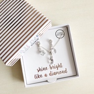 Lovisa Radiant Drop Cubic Zirconia Jewelry Set