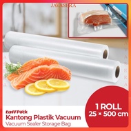 Vacuum Sealer Storage Bag 1 Roll - HK-07 - Transparent - 7RHZ54TP