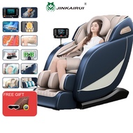 Jinkairui Massage Chair Zero Gravity Full-automatic Body Massage Electric Intelligence Luxury Heating Massage Chair Touch Screen Health Gift