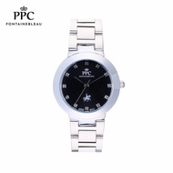 นาฬิกาข้อมือผู้หญิง นาฬิกา หรูหรา ใส่สบาย กันน้ำสายสแตนเลส แบรนด์ PPC รับประกันสินค้า 1 ปี PPC-DF05
