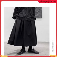 【M-3XL】Ready Stock Korean Style plain seluar buggy untuk lelaki Japanese Harajuku Style Oversize Cas