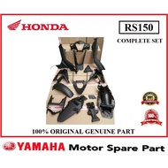 (100% ORIGINAL) HONDA RS150 V1 / V2 INNER SET // MUDGUARD FENDER MAINPIPE COVER HITAM INNER HANDEL R