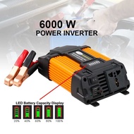 Tancredy Car Power Inverter Transformer DC 12V to AC 220V 6000W - Q6000