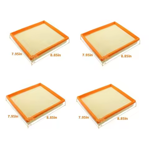 4pcs Air Filter for BMW 328I 328I XDrive 428I 428I XDrive 328D 320I 228I 2.0L 13718507320