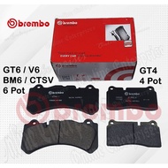 Brembo Brake Pad GT6 GT4 BM6 CTS V6 TT Sport TT8657 Caliper Front 6Pot Rear 4Pot P36018 P86043