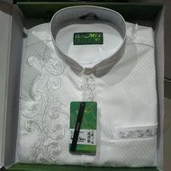 Promo Baju Koko Al-Mia Mt Putih Lengan Pendek Original Almia Pakaian