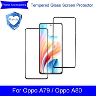 Phone Tempered Glass Screen Protector For Oppo A79 / Oppo A80 Accessory Parts.