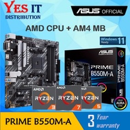 ASUS PRIME B550M-A / PRIME B550M-A WIFI II AMD AM4 mATX MOTHERBOARD + AMD RYZEN AM4 PROCESSOR