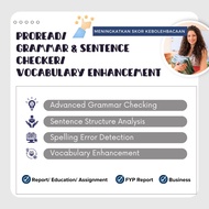 PROREAD/Grammar & Sentence checker/Vocabulary enhancement 📃✅Jadi Docs Pro Suitable for Education/Bus