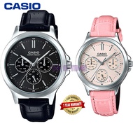 Casio Original MTP-V300L-1A  LTP-V300L-4A Multihand Analog Watch MTP-V300L LTP-V300L