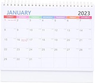 MAGICLULU 2023 Calander Wall Calendar Decorative Planner Calendar Desk Notepad Unicorn Keychains Office Notepad Cute Calendars English Printing Calendar Decorations Simple Paper