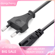dongcheng EU Power Cable 2pin IEC320 C7 US Power Extension Cord For Dell Laptop Charger Canon Epson 