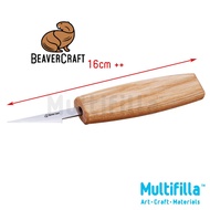 Beaver Craft Small Detail Wood Carving Knife (C7)