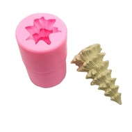 Silicone Christmas Tree Three-Dimensional Cake Mold Candle Mousse diy Plaster Mold Handmade Soap Epo