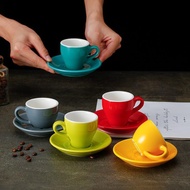 Espresso Cup Set Black Small Coffee Cup Red espresso espresso Yellow espresso