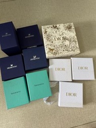正版Swarovski, Dior, and Tiffany & Co. Jewelry Boxes