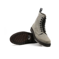 Mancow High Boots Crazy Horse Olive Green Men's Formal Shoes Wanita Genuine LeatherOriginal