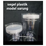 Plastic seal jar tube jar / plastic shrink