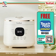 Tefal RK5151 Mini Fuzzy Logic Rice Cooker (4 cups) Smart AI Cooking Technology Simple Interface RK51