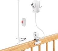 17" Flexible Gooseneck Mount for Infant Optics DXR-8 & DXR-8 PRO - Secure Clip Clamp Baby Monitor Ca