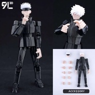 Vip-Dropshipping 9L 3D Printed Anime Jujutsu Kaisen Sukuna Lucky Dummy 13 Movable Shapeshift Action 