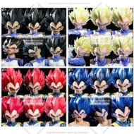 Tonsenarttoys [Mushroom?] Four-Color Vegeta SHF Min Vegeta Black, Yellow, Red, And Blue Tongsen Head