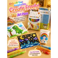 3D Drawing Pen 3D Art Pen Creative Design Tool Transform 2D to 3D for Artistic Creations
