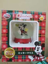 全新#日本一番賞#聖誕米奇#mickey mouse# 水晶球#