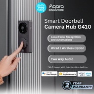 AQARA G410 Smart Video Doorbell + Hubs works with Apple Home and Google Home