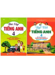 Combo Bài Tập Tiếng Anh + Tập Viết Tiếng Anh Lớp 4 (Bộ Sách Family And Friends 4 National Edition) (