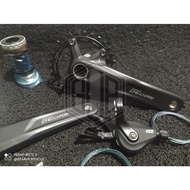 [SHIMANO CRANKSET] SHIMANO DEORE M5100/M4100 1X CRANKSET