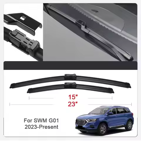 2PCS Car Wiper Blades for SWM G01,G01F,G05 PRO Front Windscreen Windshield Double Rubber Car Accesso