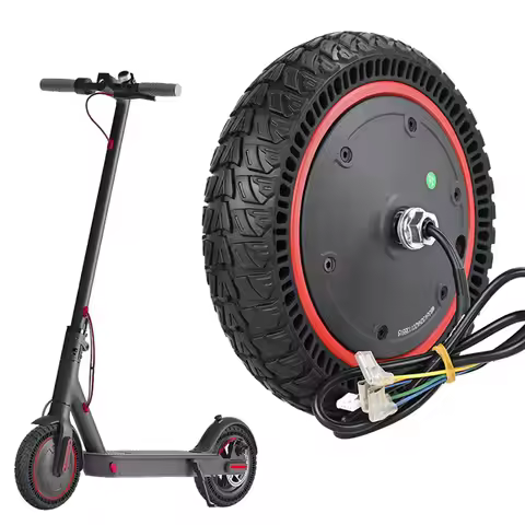 350W 36V Motor Engine Wheel Compatible for Xiaomi M365/Pro2/1s/Lite Electric Scooter 9x2.125 Inch / 