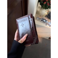 [Travel Goods] Multifunctional Passport Holder Card Holder Document Boarding Pass Storage Bag Ticket