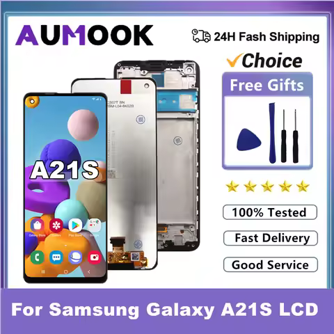 6.5" A21S LCD For Samsung Galaxy A21S Display A217 A217F LCD Touch Screen Display Digitizer For Sams