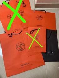 Hermes paper bag 愛馬仕紙袋