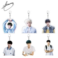Zhou Yiran HD Poster Keychain Double-side Hanging Pendants TV When I Fly Towards You Zhang Lurang Dr