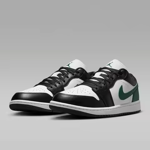 Nike Genuine AIR JORDAN 1 LOW 553558-047 Men's Low Cut Retro Basketball Shoes