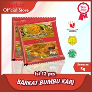 Barkat Bumbu Kari Padang Instan Bubuk 5 Gram isi 12 Pcs Khas Padang Sejak 1939