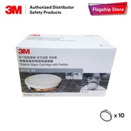 3M 3311K-55 Organic Vapor Cartridge with Pre-Filter [10 Pieces/Box]
