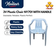 [DIRECT FACTORY] 3V Plastic Chair NY 701 Restaurant Chair / Meeting Chair / Kerusi