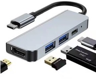 LAVA - Type-c to HDMI 4K TypeC to USB HUBs (USB3.0*2) Convertor - 鋁合金TYPE-C / USB-C 多功能轉換器